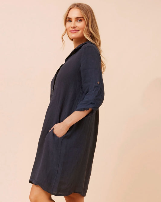 Miranda Linen Dress