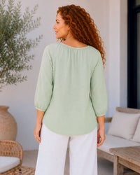Zelda Linen Blouse