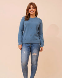 Jayden Pattern Knit Sweater
