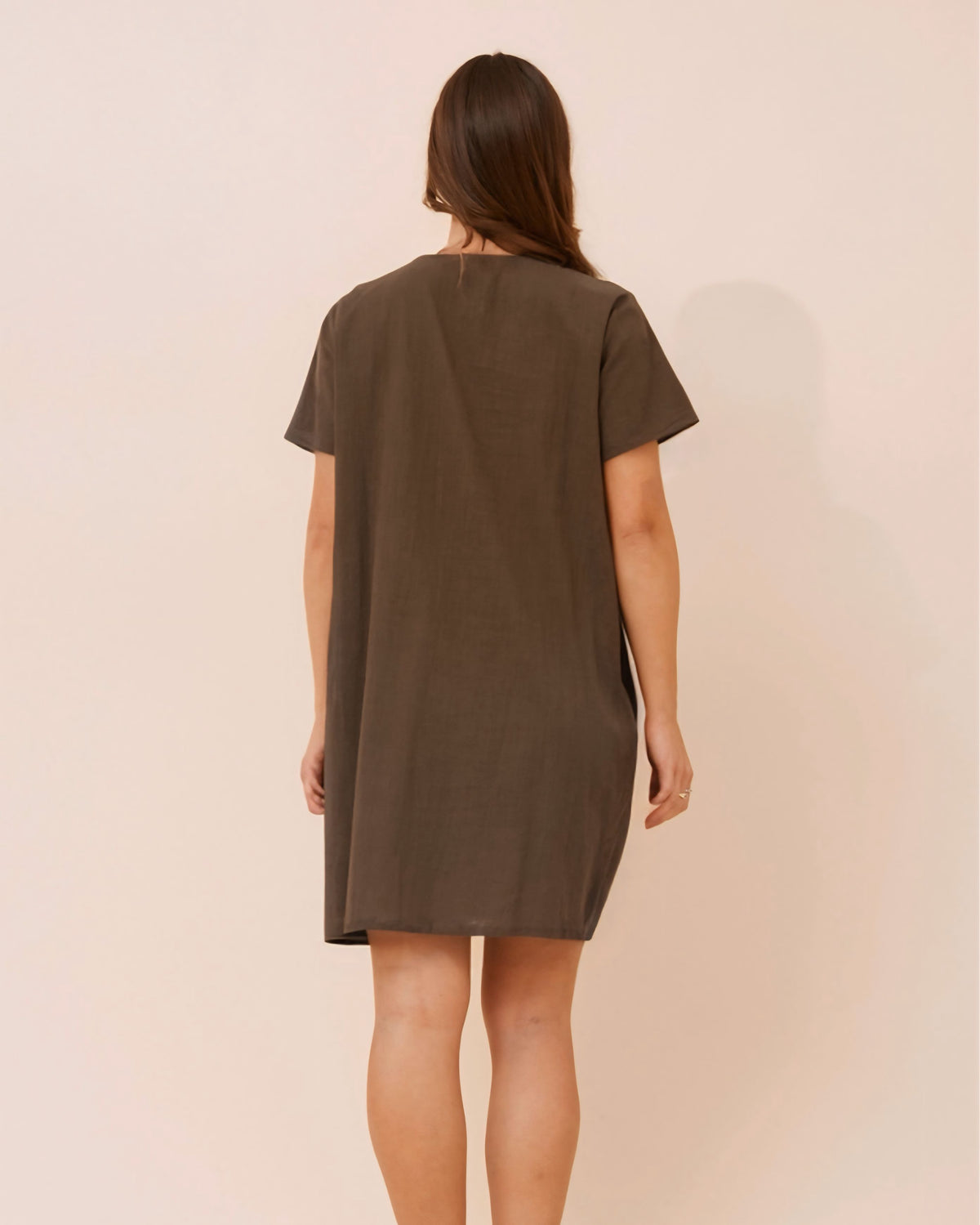 Shelley Plain Pocket Dress