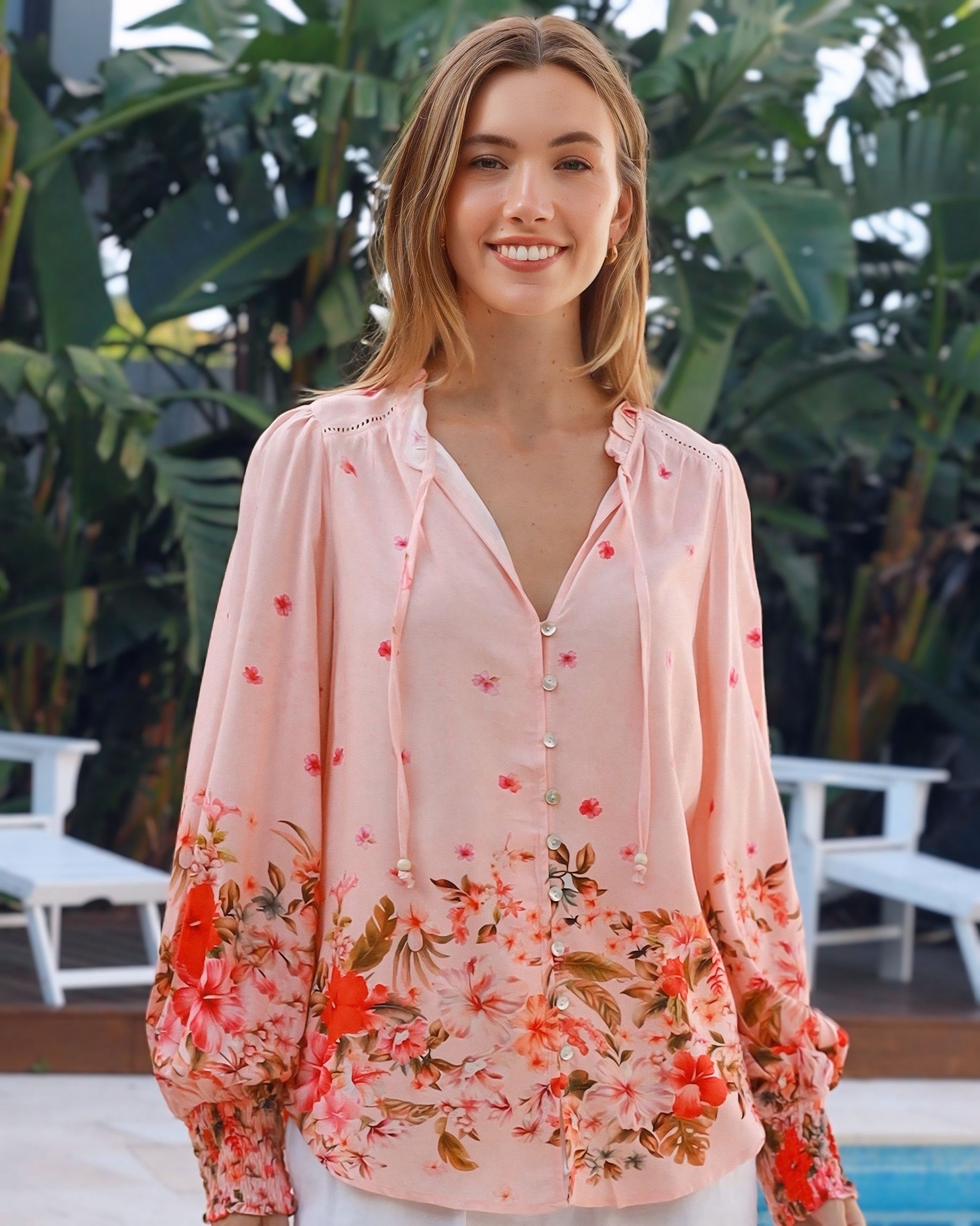 Petra Exclusive Print Blouse