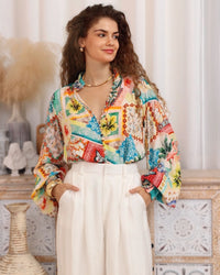 Trudy Exclusive Print Blouse