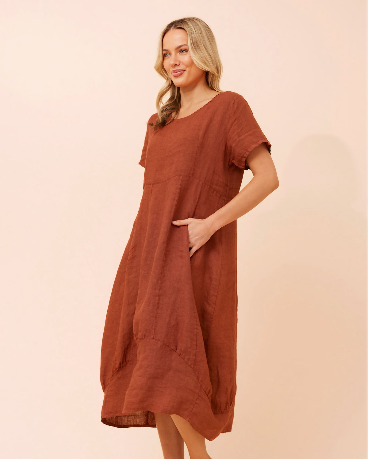 Georgia Linen Dress