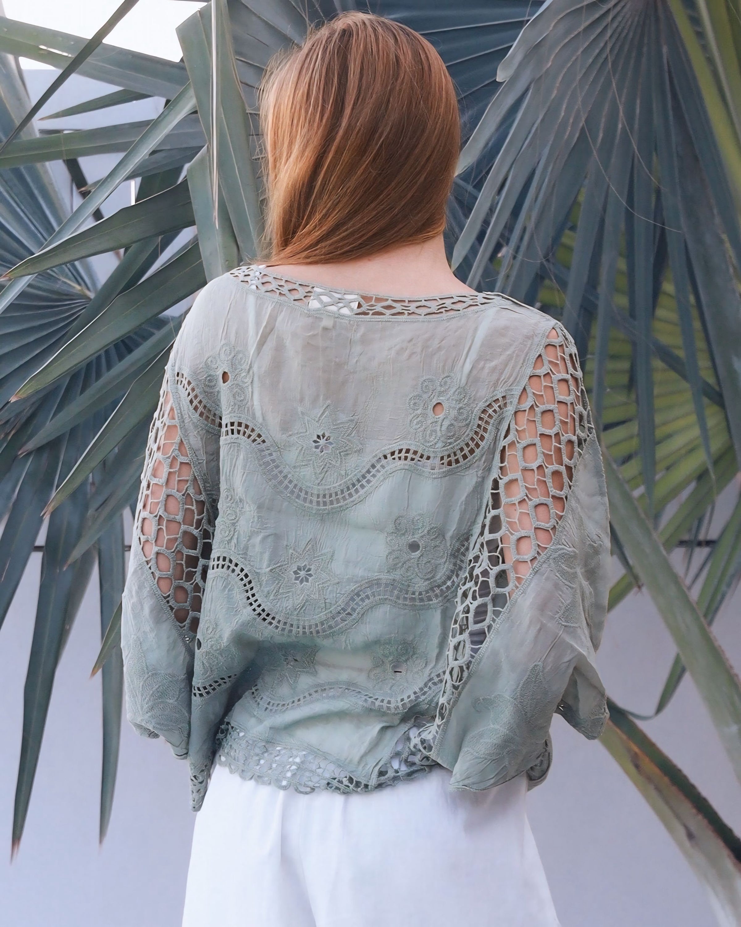 Charlotte Lace Trim Top