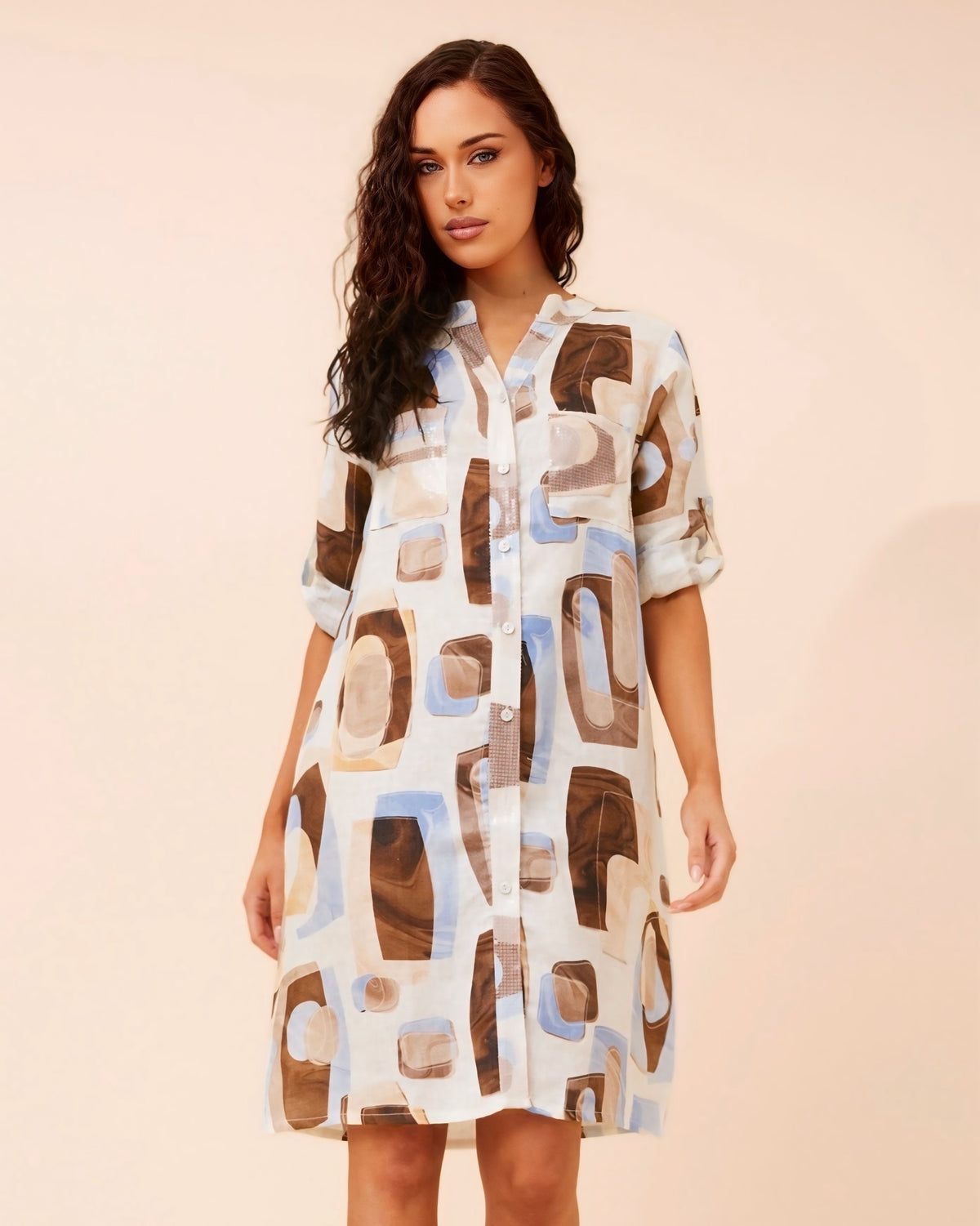 Charlotte Linen Blend Dress
