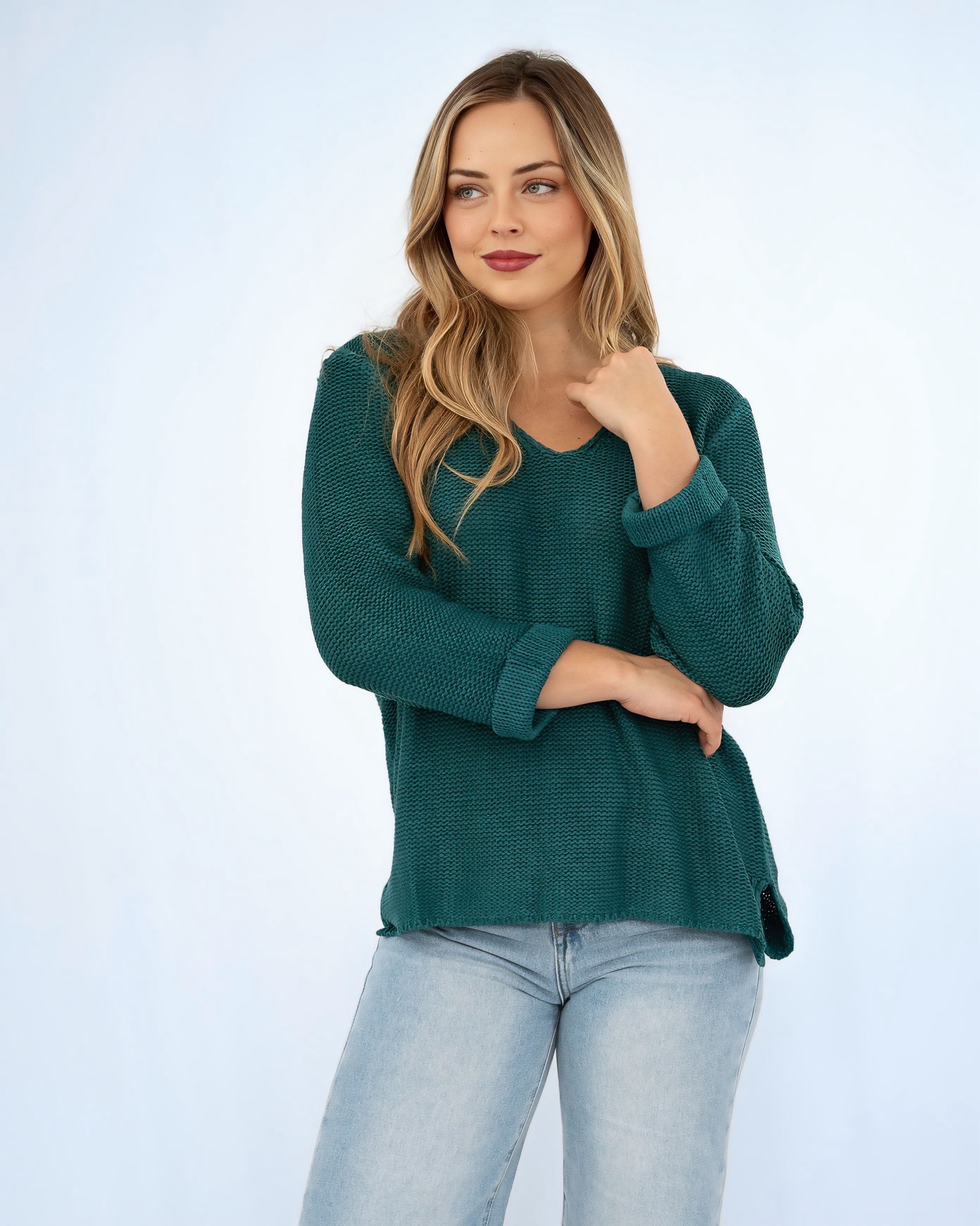 Trudy Cotton Knit Sweater