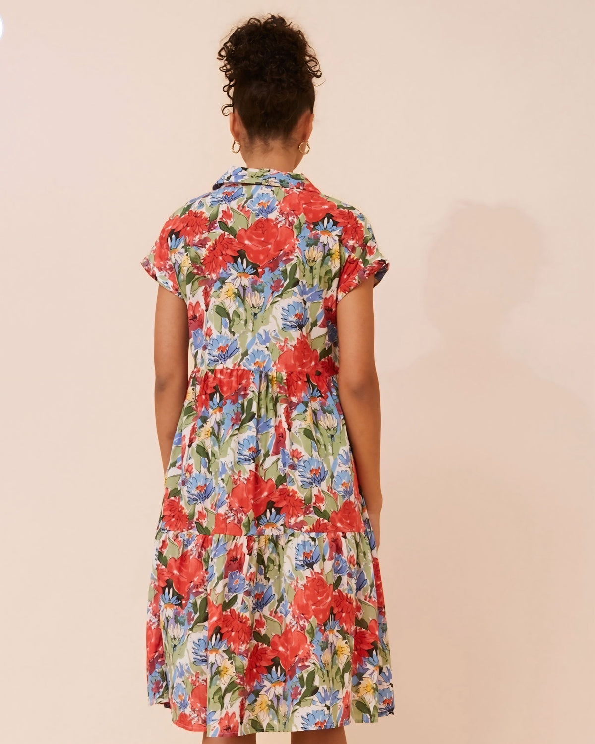 Rosie Floral Tiered Dress