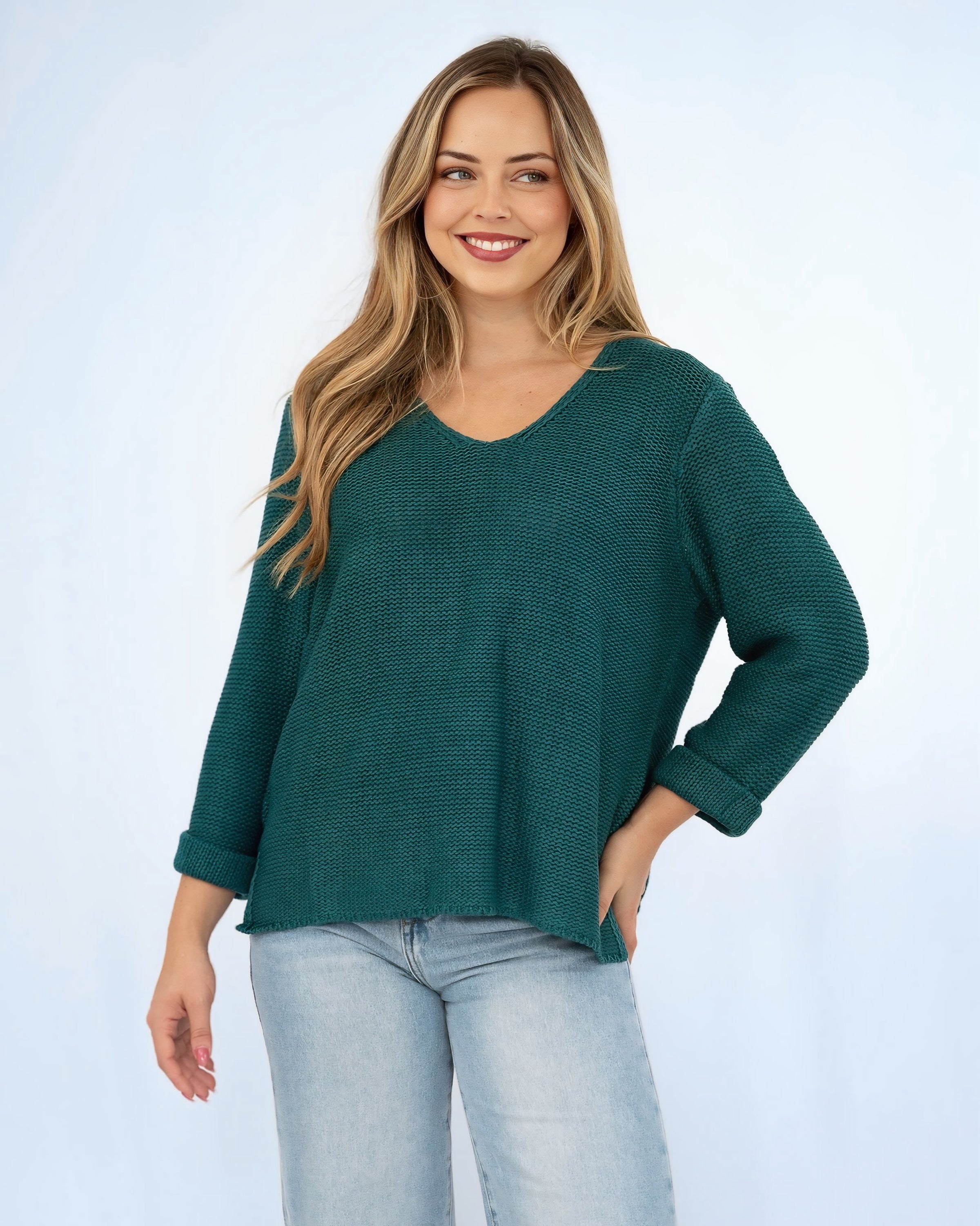 Trudy Cotton Knit Sweater