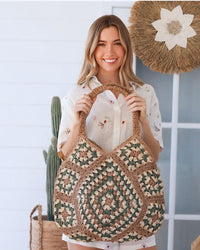 Bags - Woven Hand Crochet Large Bag