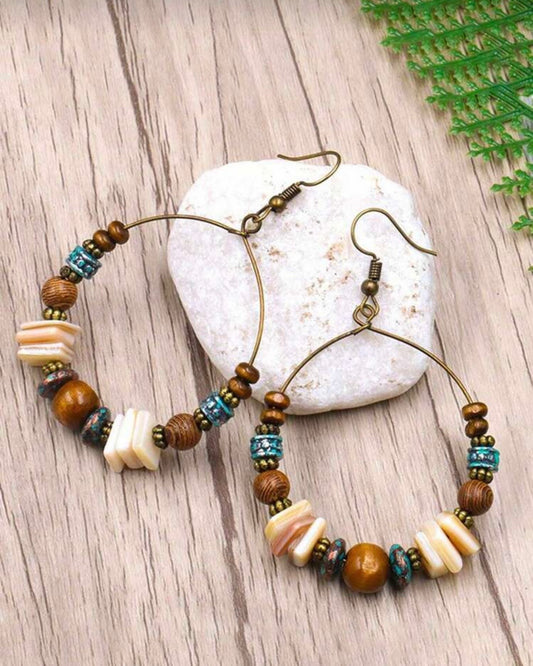 Valda Boho Hoop Earrings