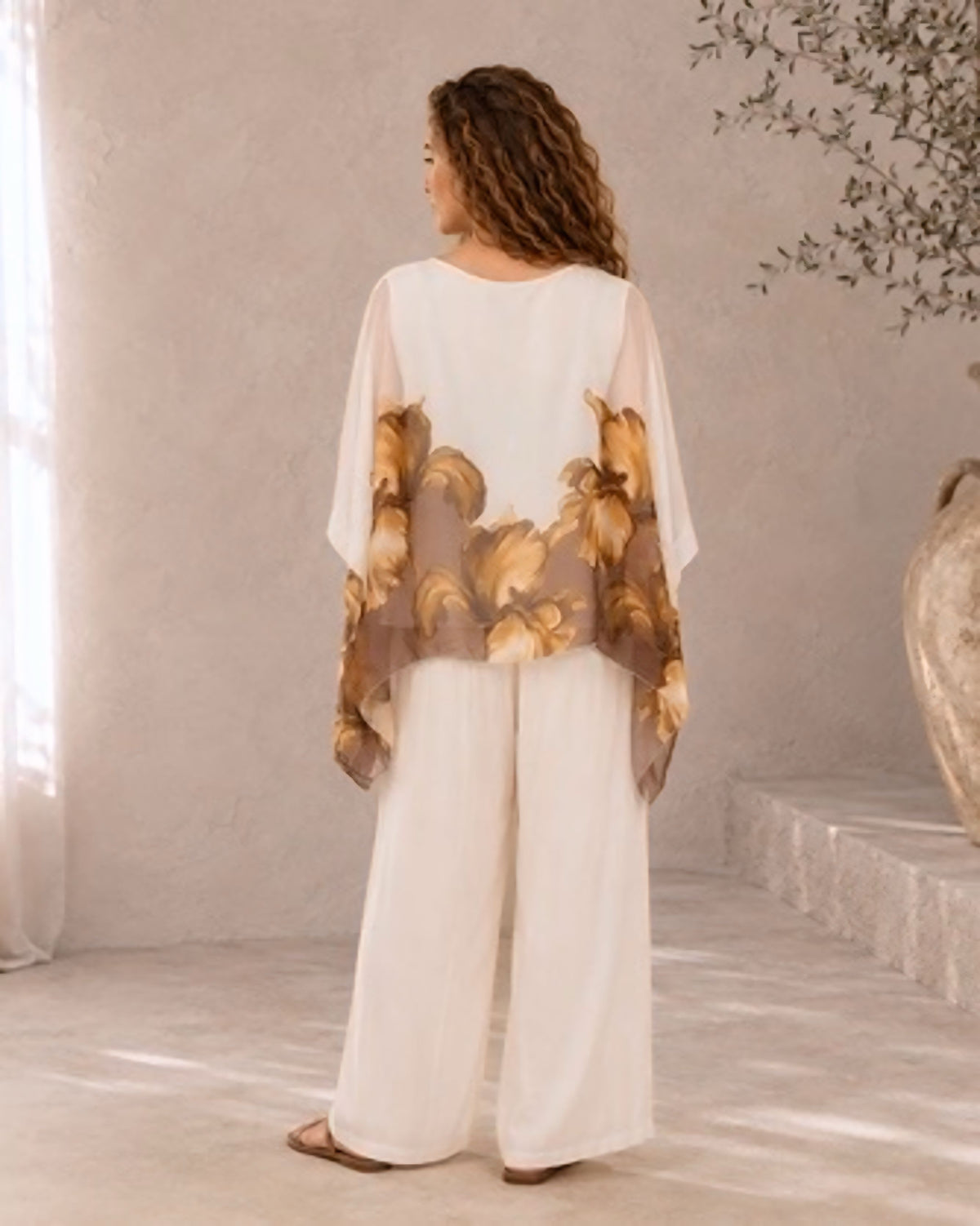 Julia Silk Print Blouse