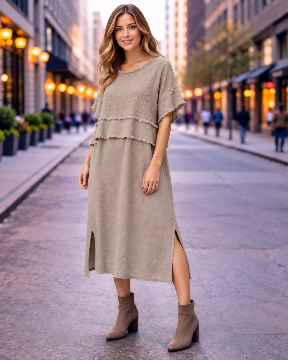 Sasha Linen Dress