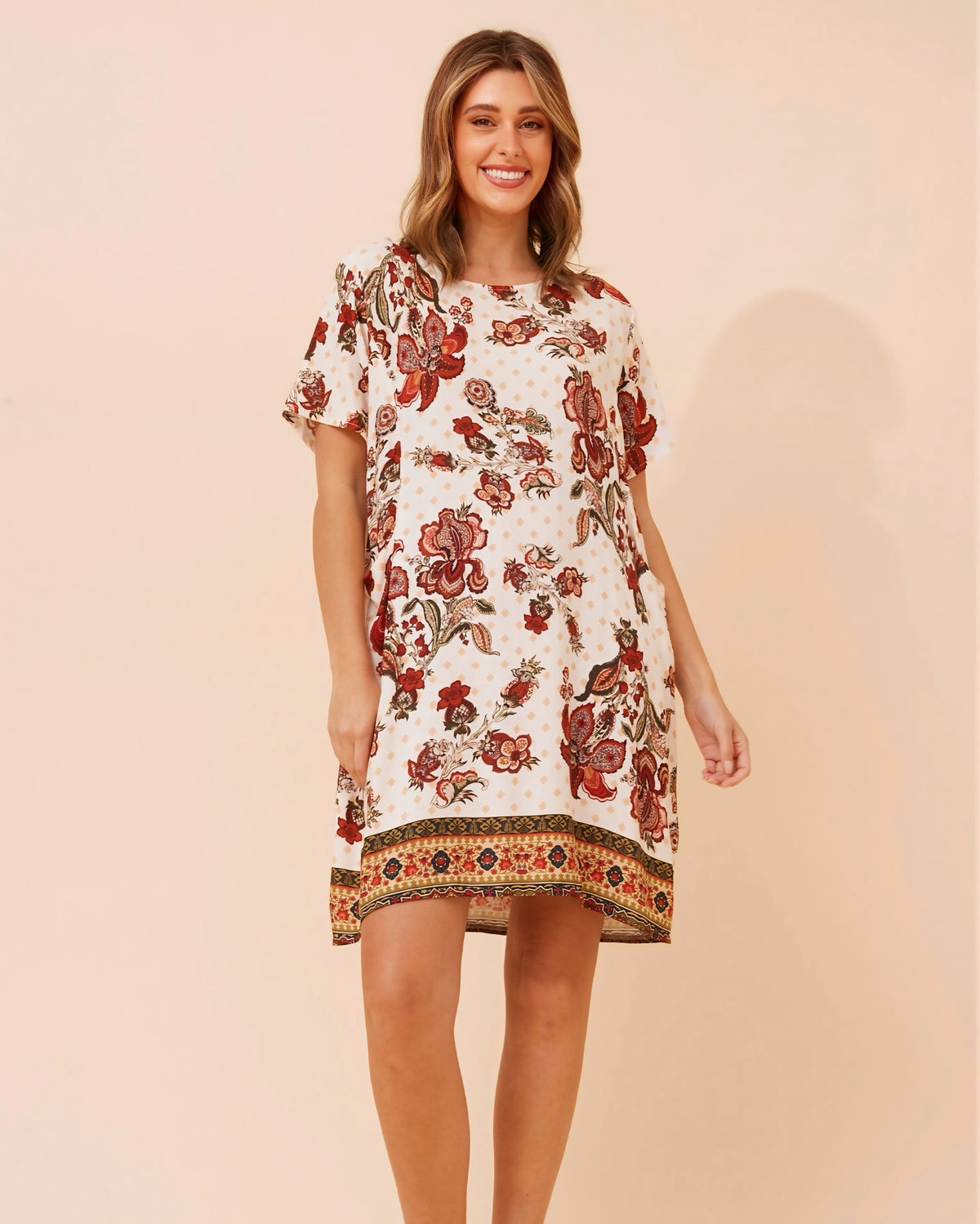 Julia Side Pocket Front Dress