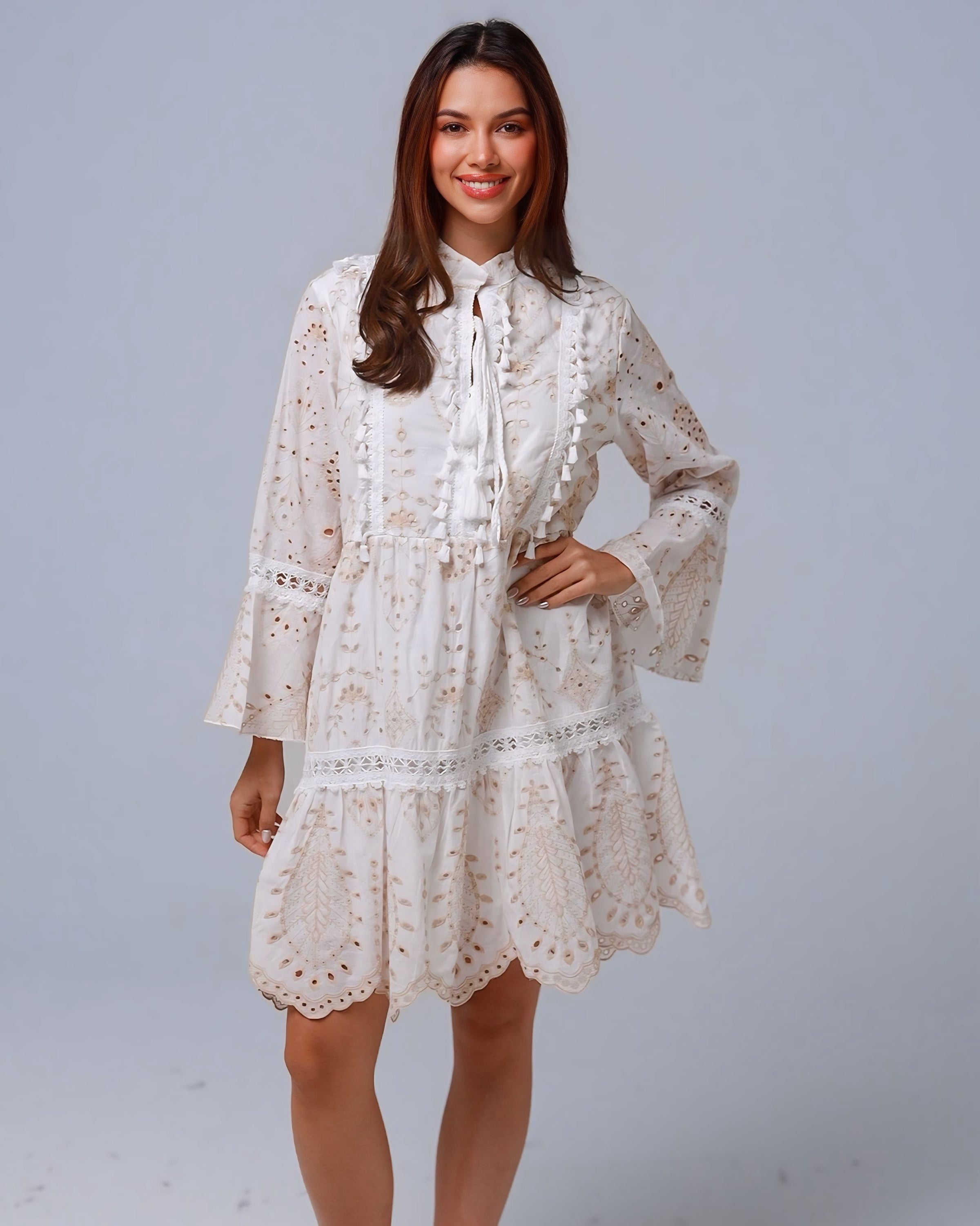 Nancy Cotton Boho Dress