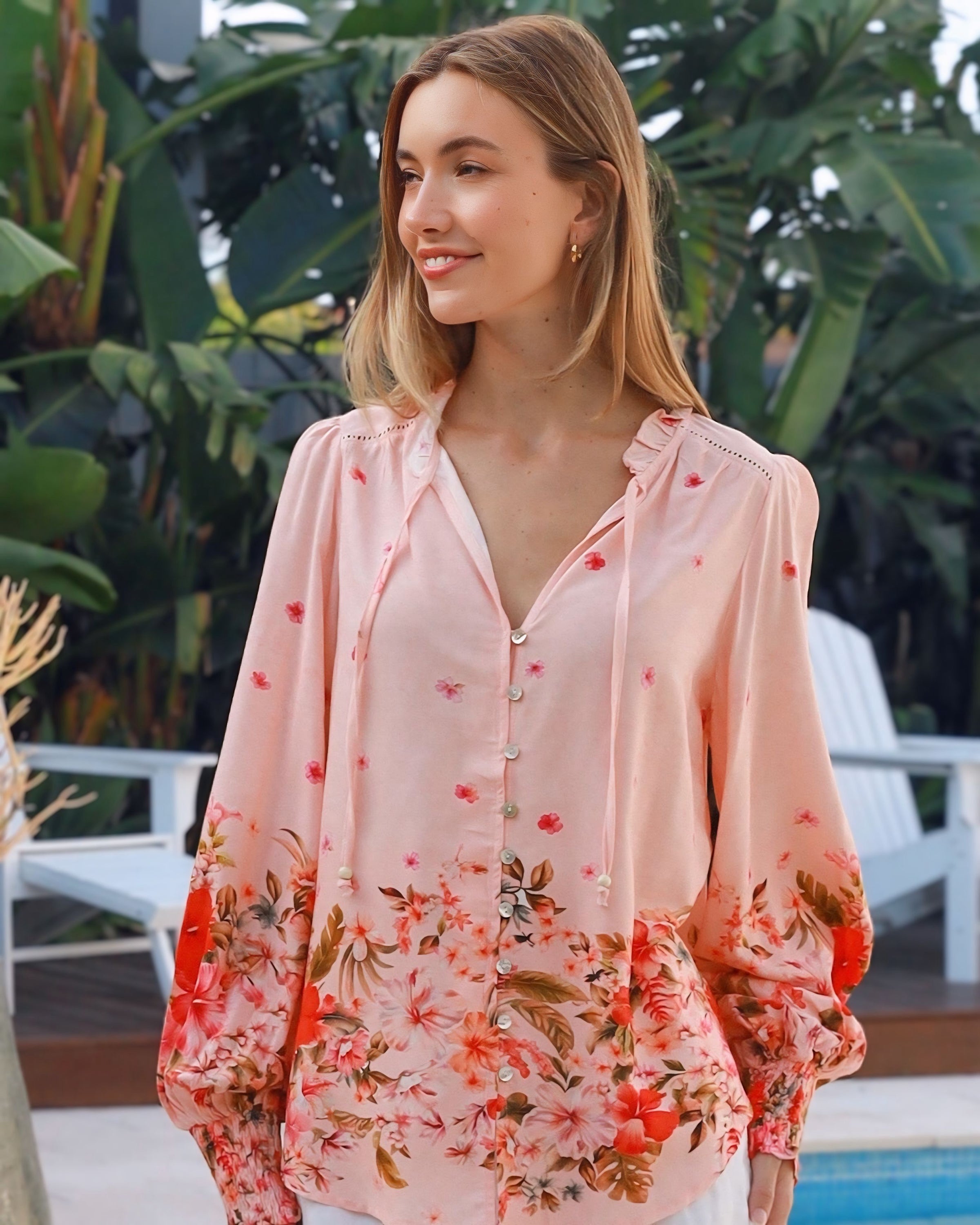 Petra Exclusive Print Blouse
