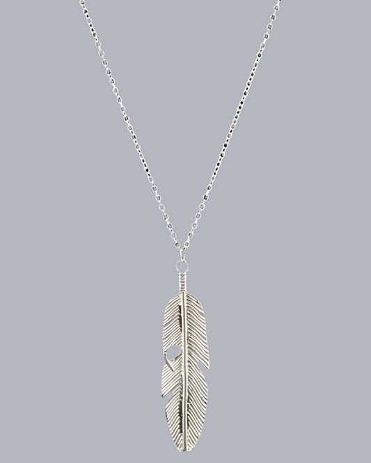 Silver Leaf Necklace