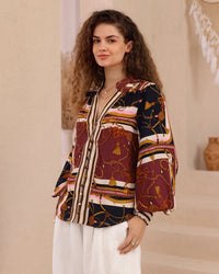 Petra Exclusive Print Blouse