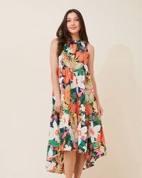 Josie Printed Tiered Dress