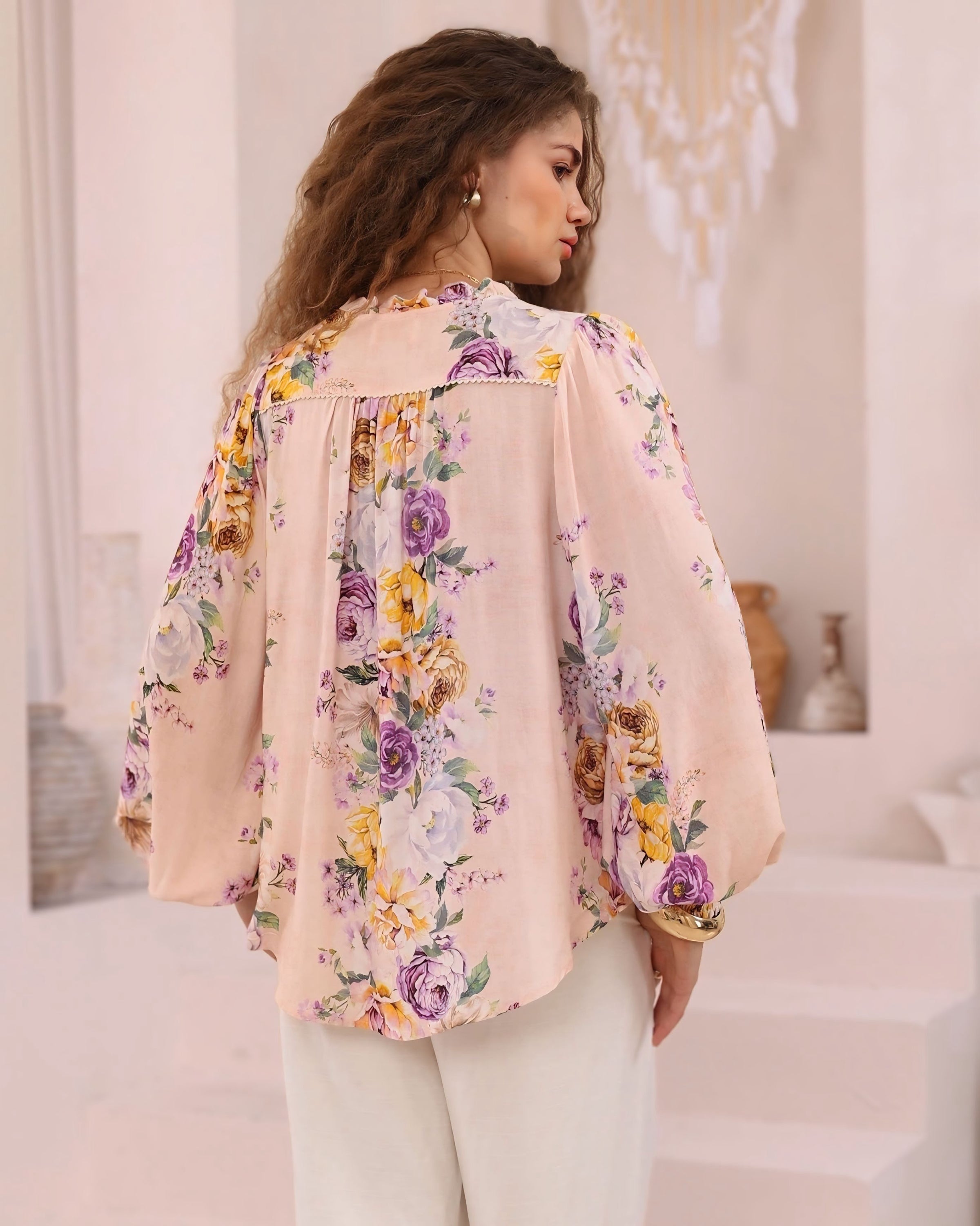 Celia Exclusive Print Blouse