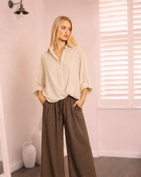 Seda Linen Blouse