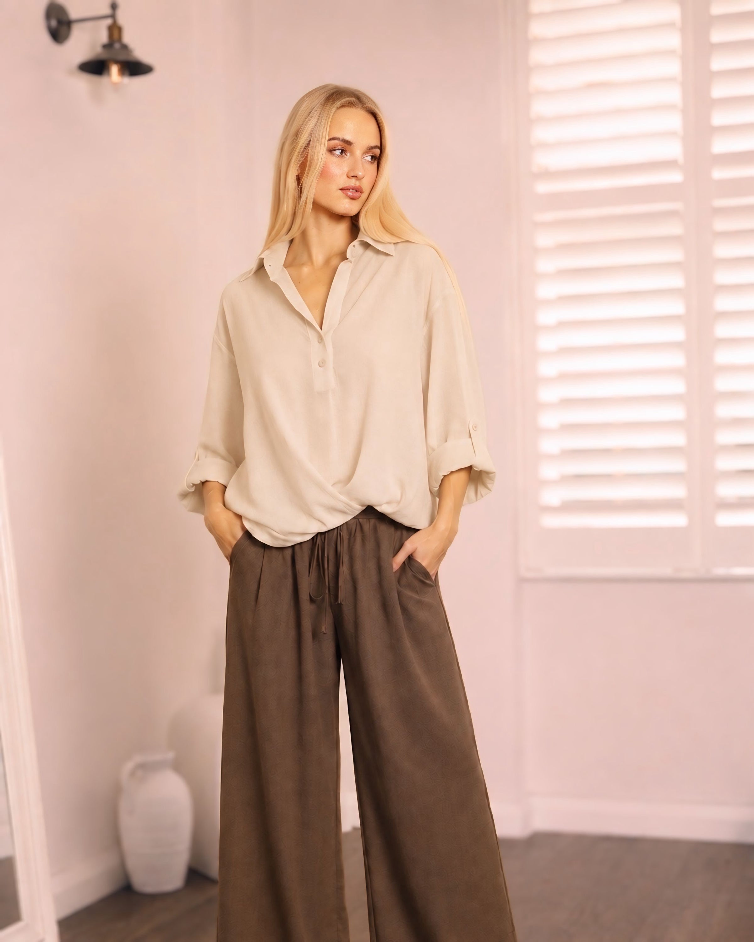 Seda Linen Blouse