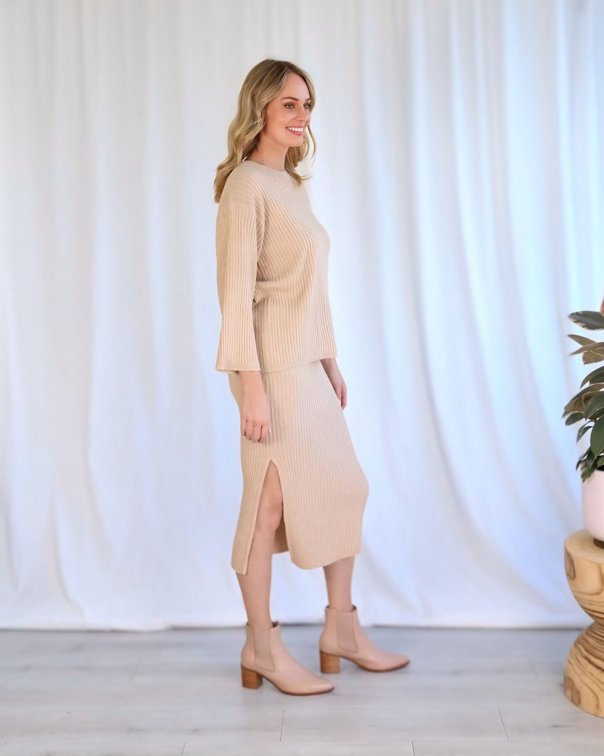 Lenny Knit Skirt Set