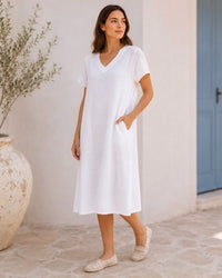 Sally Linen Designer Dress