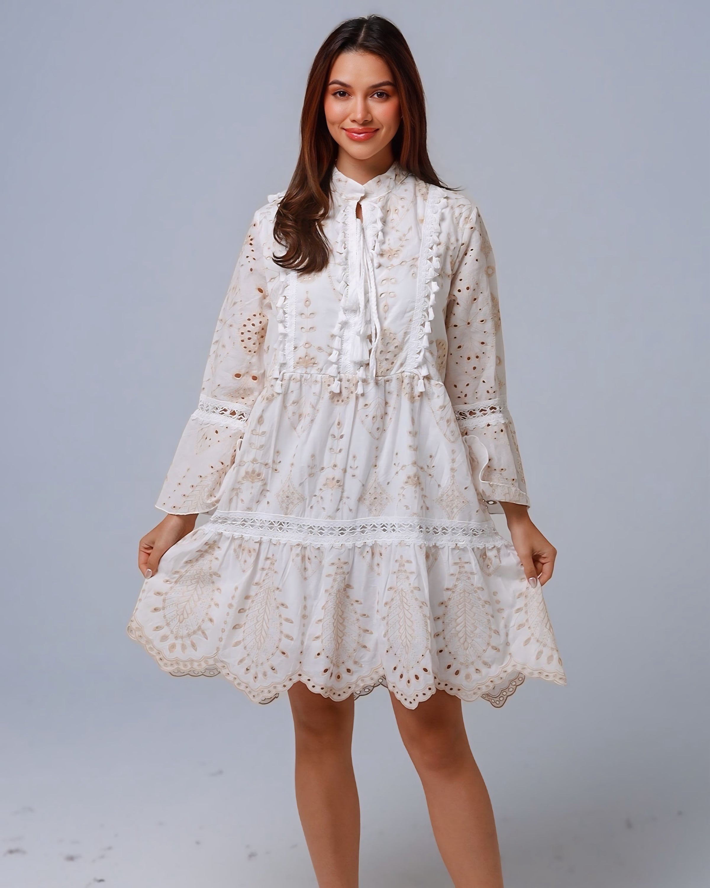 Nancy Cotton Boho Dress