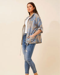 Julia Print Italian Jacket