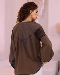 Anita Button Front Blouse
