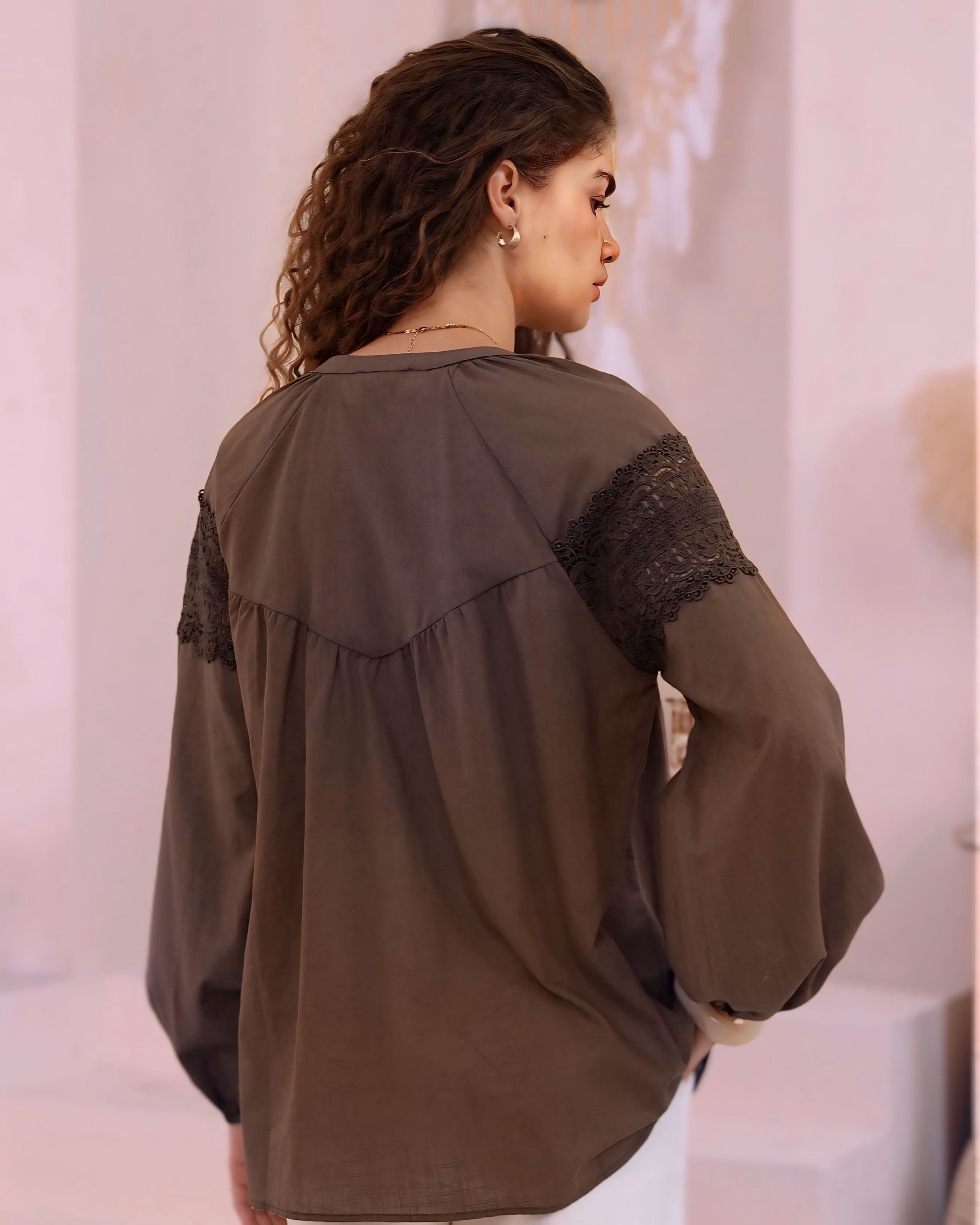 Anita Button Front Blouse