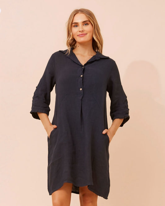 Miranda Linen Dress