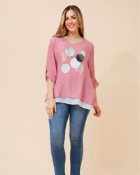 Valda Double Layered Top