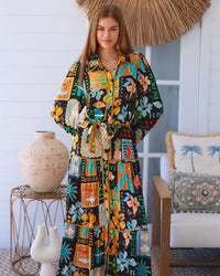 Hayley Exclusive Print Maxi Dress