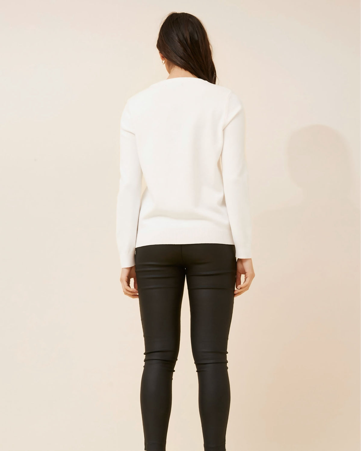Jodie Pattern Knit Sweater