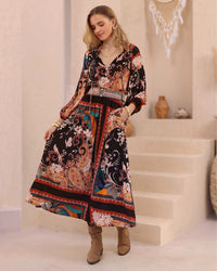 Delta Exclusive Print Maxi Dress