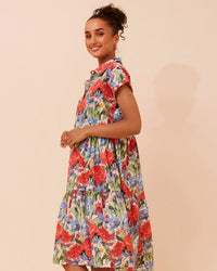 Rosie Floral Tiered Dress