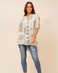 Laura Self Print Shirt