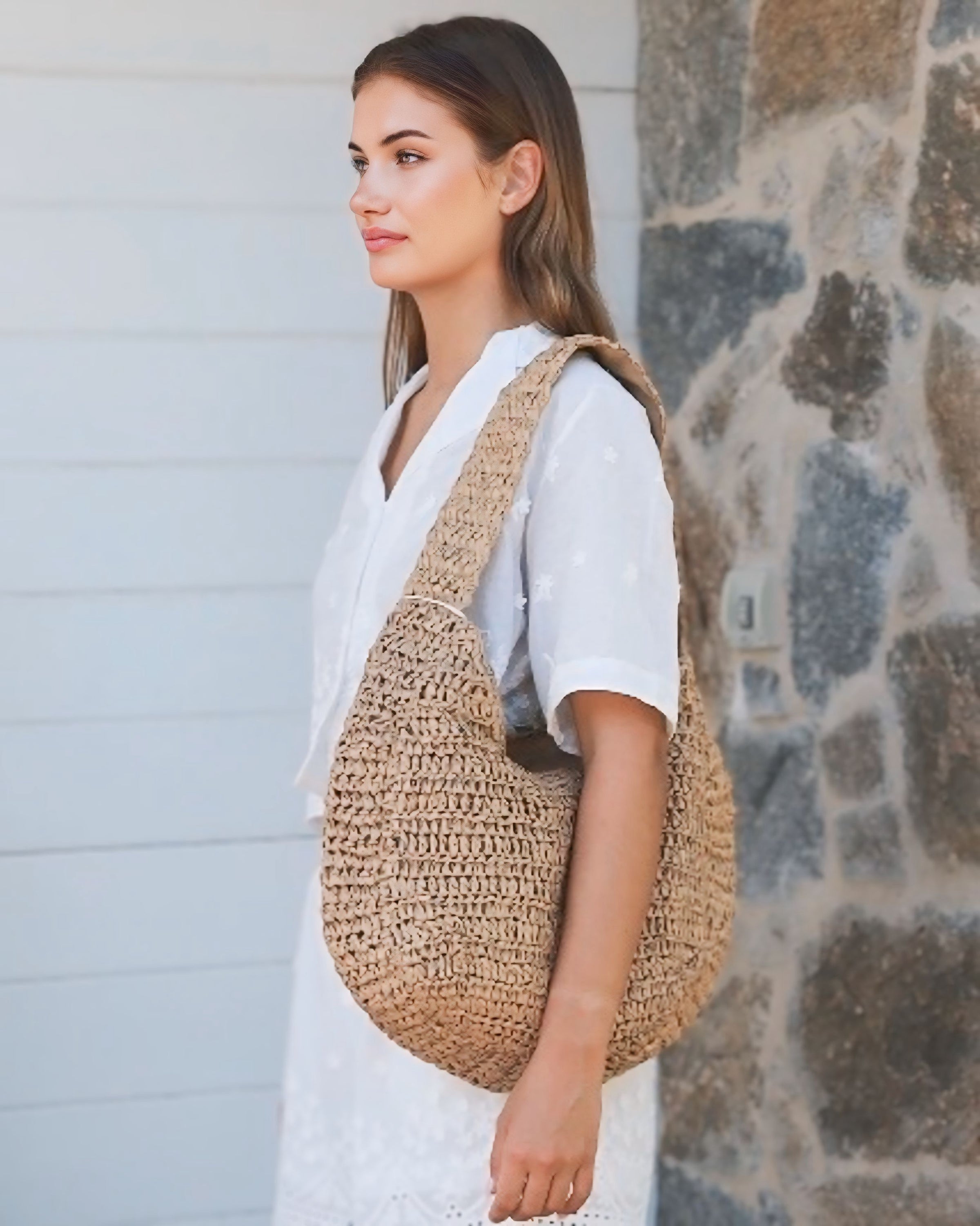 Bags - Woven Zip Top Bag