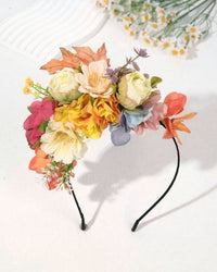 Flower Multi Colour Headband