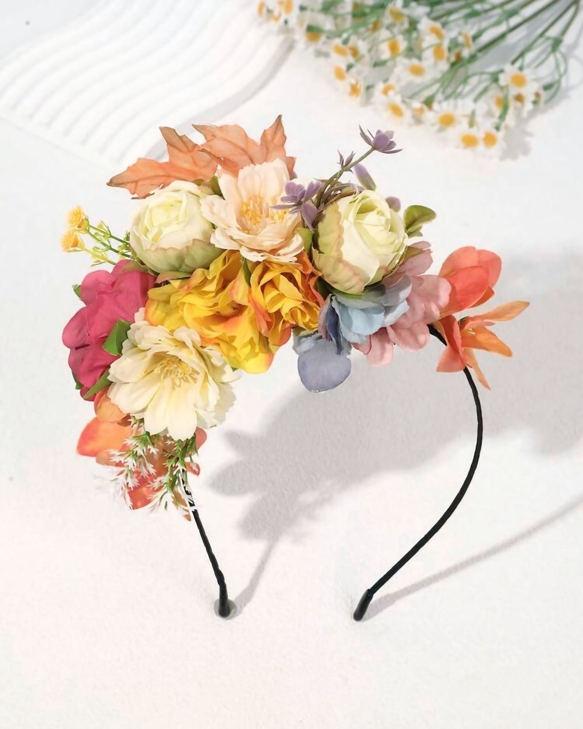 Flower Multi Colour Headband