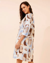Charlotte Linen Blend Dress