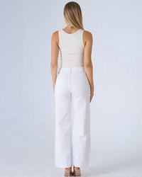 Lisa Wide Leg Stretch Denim Jeans