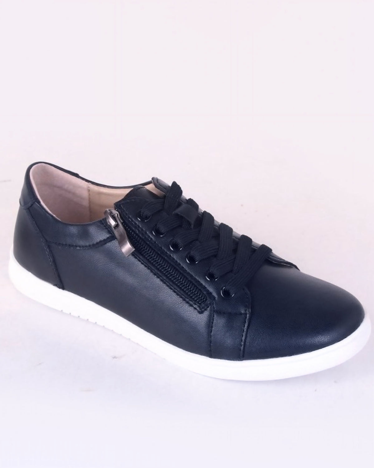 Cindy Leather Lace Top Shoes