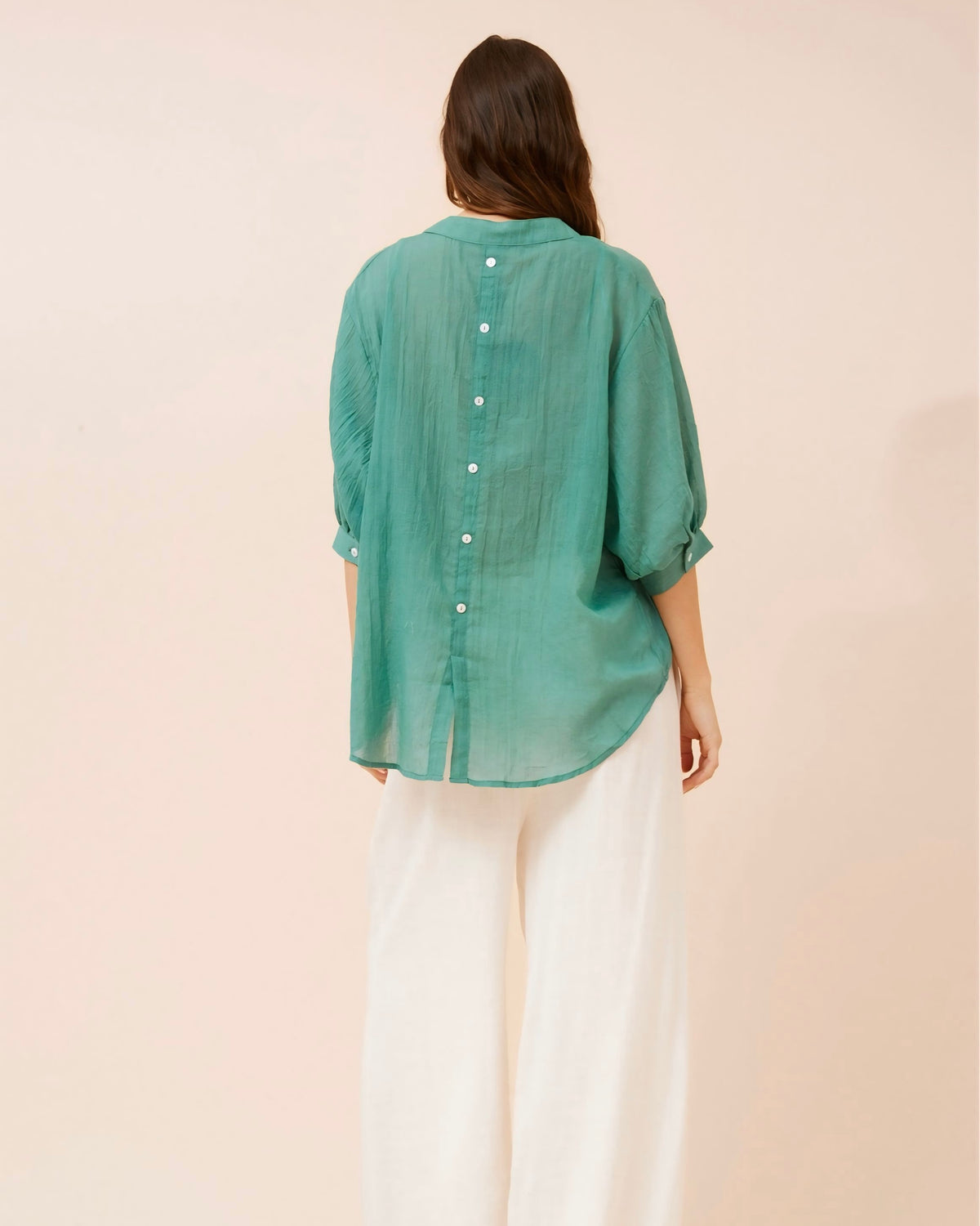 Penny Oversized Button Front Shirt