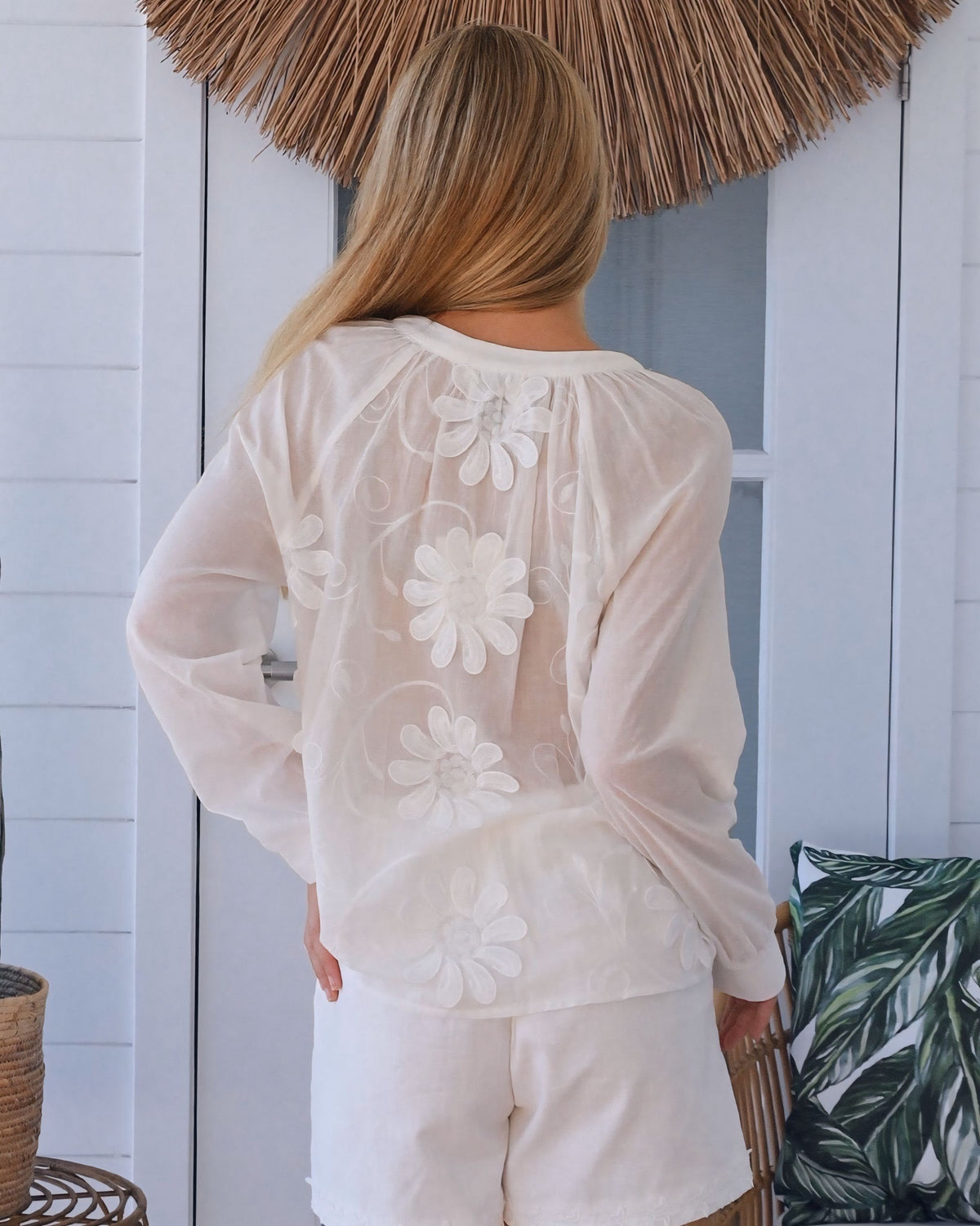 Sylvia Cotton Blouse