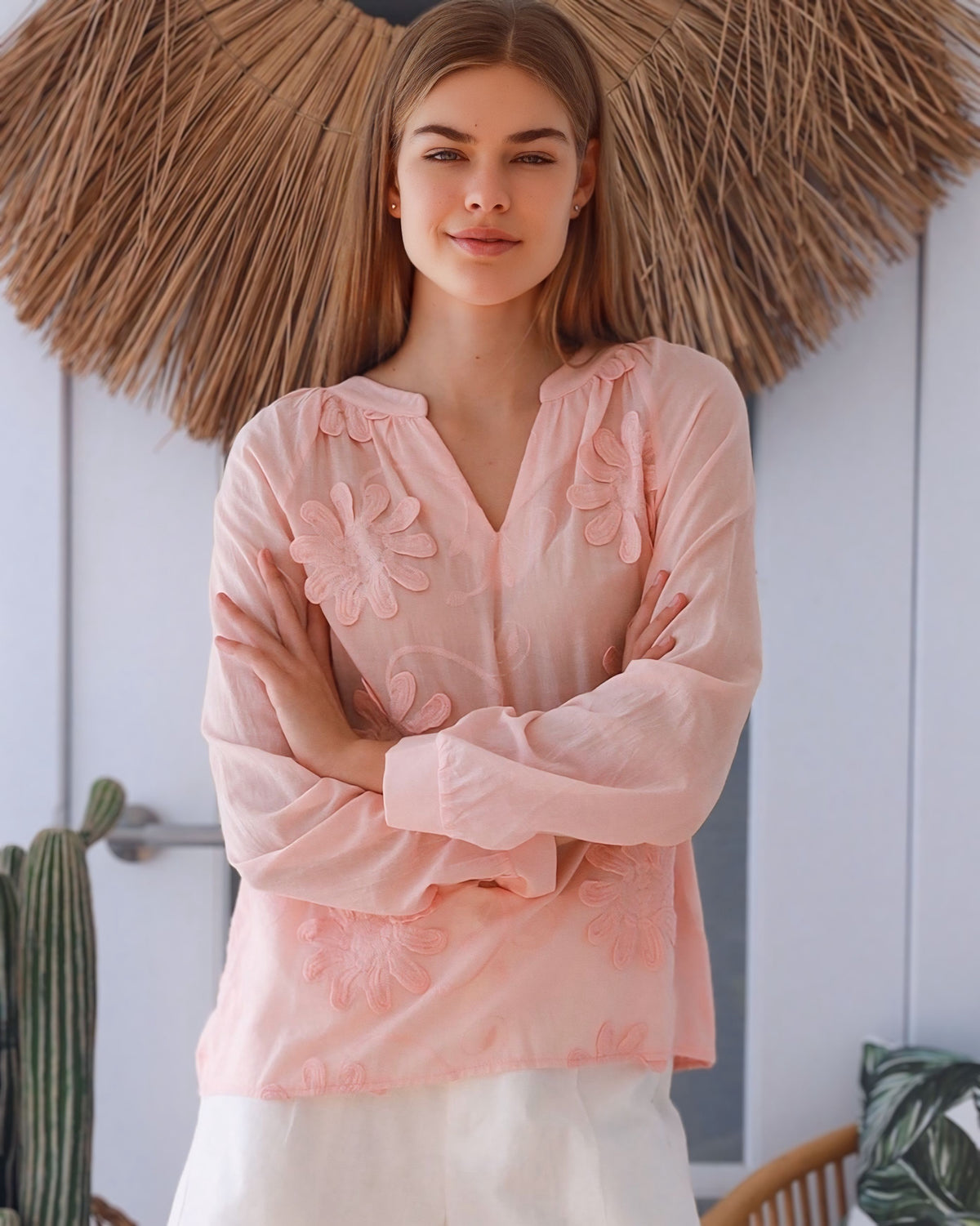 Shelly Cotton Blouse