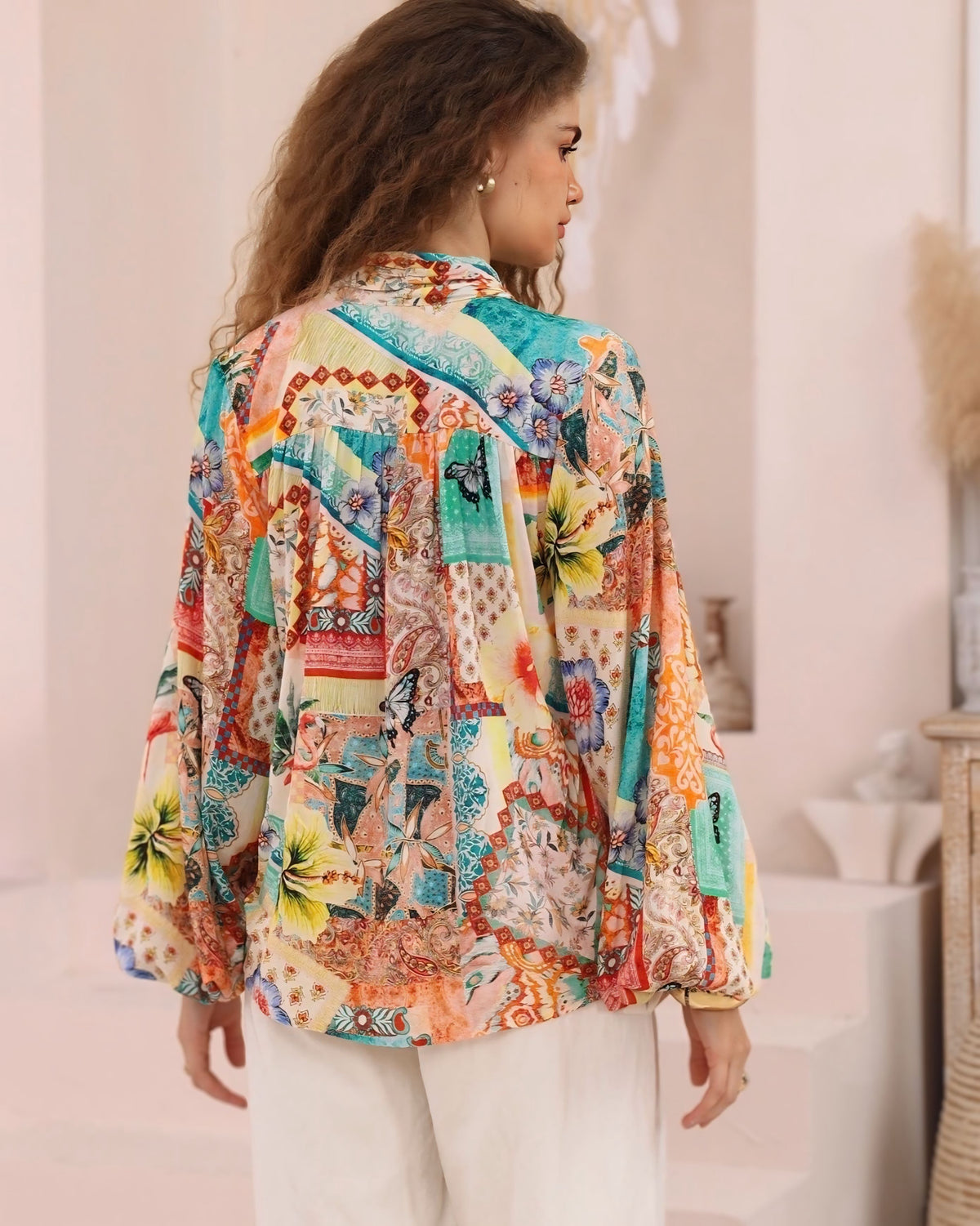 Trudy Exclusive Print Blouse