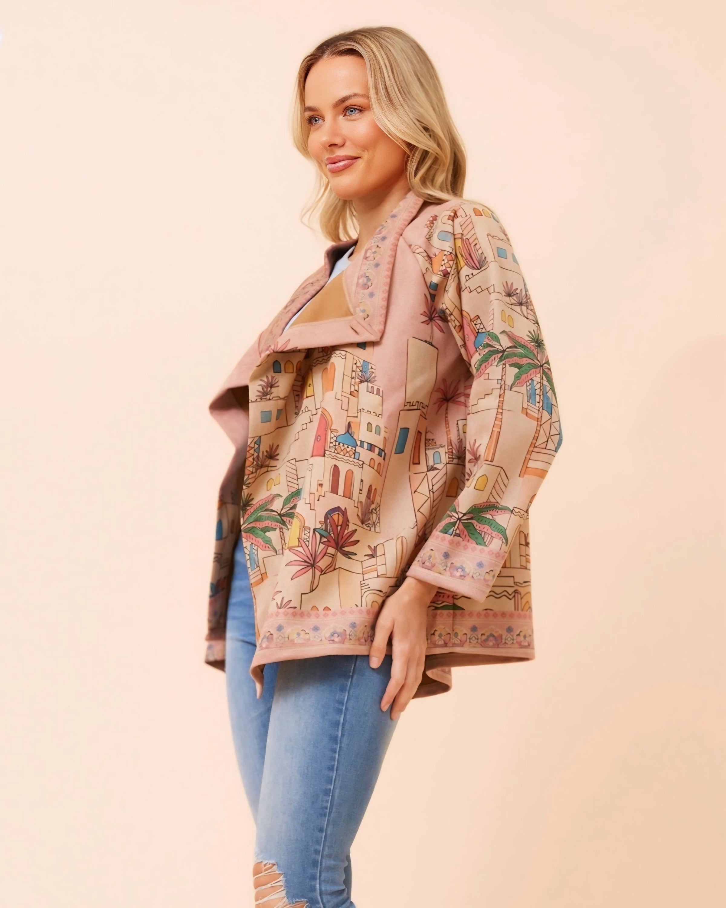 Taylor Faux Suede Jacket