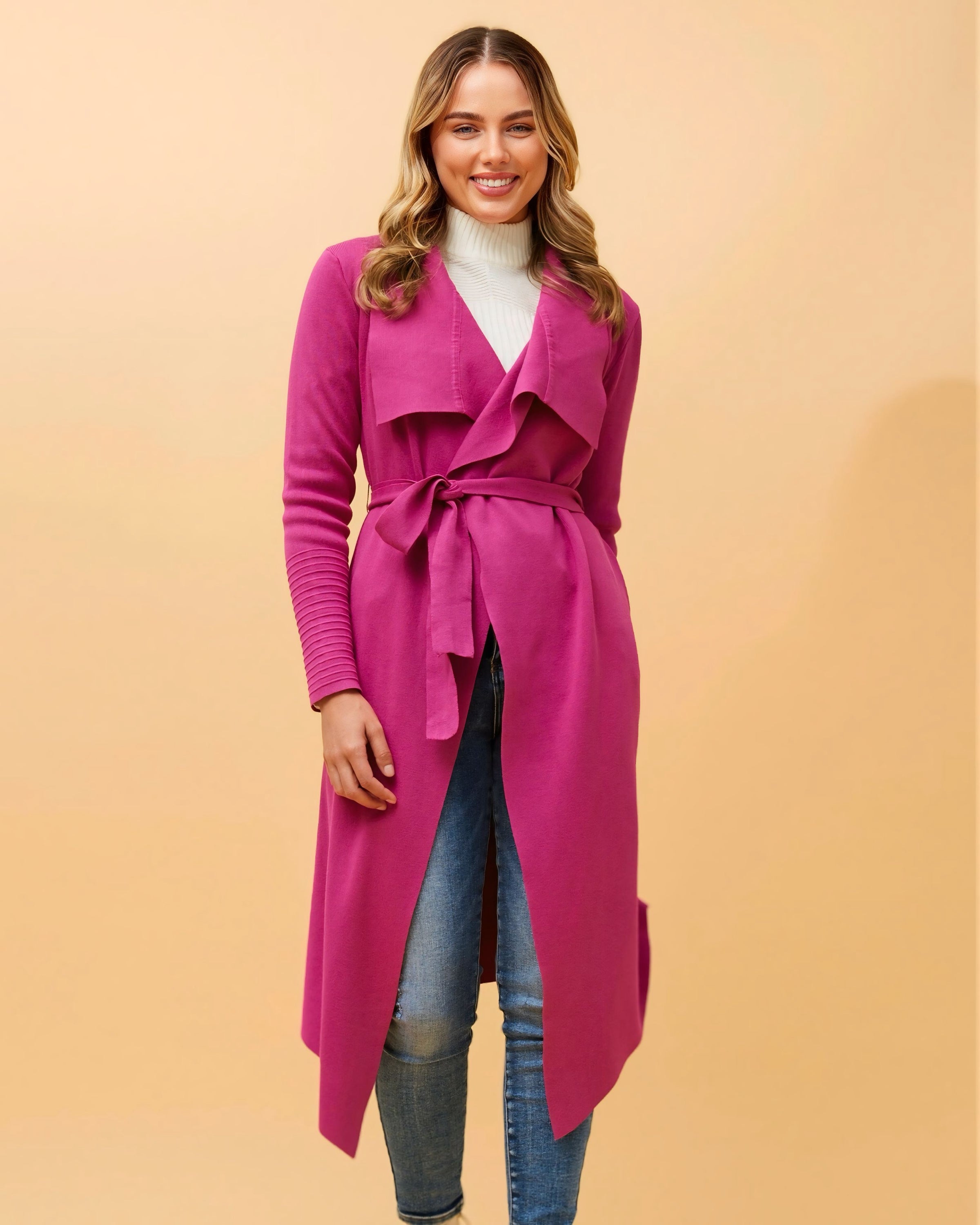Olga Long Knit Cardigan
